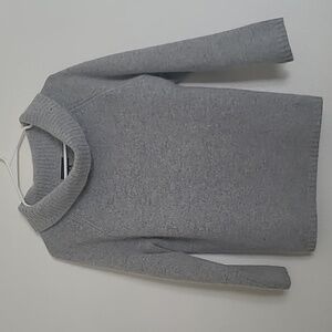 Rafaella, M, Gray Angora, Wool, and Rayon Blend sweater